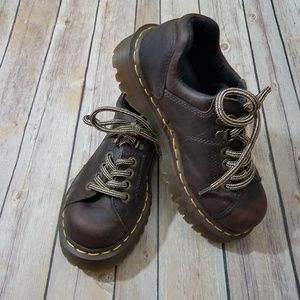 Dr Martens 5 US Women  Brown Leather Oxford